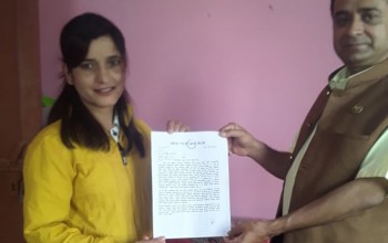 महिला नेतृत्व मञ्चले बुझायो प्रदेश सांसदलाई ज्ञापन पत्र 